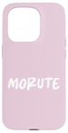 Coque pour iPhone 15 Pro Morute Aesthetic Poupée effrayante + mignon Horreur Goth Carquois