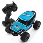 GRTVF Remote Control Car, 1/18 Model Alloy Off-Road Vehicle 4-Wheel Drive 30KPH High Speed Electric Climbing Truck 2.4Ghz All Terrain RC Rock Crawler Desert Buggy for Kids Adults Xmas Gifts