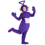 Vuxen Teletubbies Maskeraddräkt för Cosplay Karneval Festkläder lila EN STORLEK(168-175CM) purple