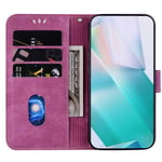 Yhteensopiva Oneplus 10 Pro 5g kohokuvioidun Cute Tiger Flip Folio -lompakkokotelon korttitaskupidikkeen kannen kanssa