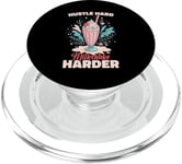 Hustle Hard Milkshake Lover Motivational PopSockets PopGrip for MagSafe