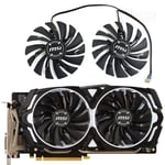 MSI GeForce GTX 1080 1080Ti 1070 1070Ti 1060 ARMOR GPU Fan Set - 95mm