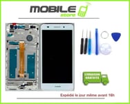 Vitre Tactile + Ecran LCD + chassis pour HUAWEI Y6-2 Y6-II (CAM-L23) Blanc outil