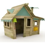 Wickey - Casita – Cabane enfant en bois - bleu pastell