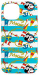 Coque pour iPhone 15 Disney Cruise Sailor Mickey Mouse Nautical Ropes and Flags