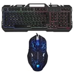 Pack Clavier Souris Gamer ORIOS MECA FULL METAL WASDKEY compatible PS4, PS3 et Xbox One - Neuf