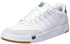 K-Swiss Pro Set de baskets pour homme, blanc/vert pose/gomme, 42,5 EU