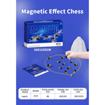 Magnetiskt Schackspel - Magnetiskt Schackpussel Strategispel - Julgåva E