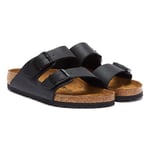 Birkenstock Arizona Birko-Flor Mens Black Narrow Sandals