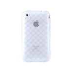 COQUE iPHONE 3 3S TRANSPARENT EFFET DIAMANTS ANTI-CHOCS SILICONE SOUPLE (TPU)