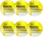 Rescue Remedy Pastilles 6 Pack Bundle, Orange and 50g (Pack of 6) 