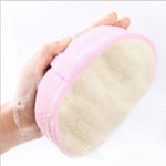 Natural Loofah Sponge Bath Massage Brush Body Face Cleaning Scru