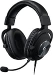 Logitech G PRO X SE gamingheadset, svart