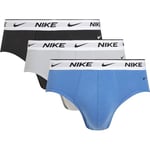 Nike Male-Adult E-Day Stretch Slip 3 Units One Piece Swimsuit, Star Blue/Wolf Grey/Black/White WB, M EU