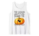 Mens The Wizard behind The Pumpkin Seed Halloween Pregnancy Men Tank Top