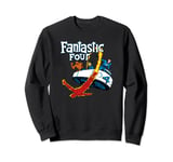 Marvel Comics Fantastic Four Fantasticar Retro Sweatshirt