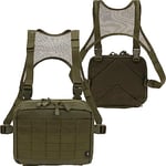 Brandit Unisex's US Cooper Chest Pack Operator Bag, Olive, Einheitsgröße