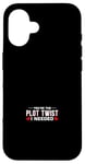 Coque pour iPhone 16 Love Couple Cinéma Montre Cinéphile Saint-Valentin