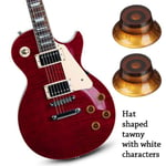 Electric Guitar Speed Control Hat Shape Knob Tone Volume Knobs For Les Paul LP