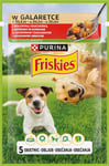 Friskies Hund Adult Nötkött Och Morot Gelépåse 85G