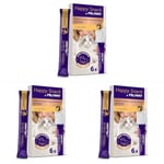 Happy Snack by FELIWAY - Friandise Onctueuse Relaxante pour Chat - Appréciée par 86% des Chats - sans Somnolence - Au Poulet - 6 Sticks de 15g (Lot de 3)