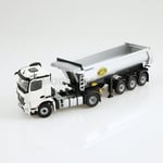 NZG 1002/40 Mercedes-Benz Arocs Meiller Basculement Semi Remorque Blanc - - 1002