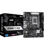 Mainboard, ASROCK, Intel B760 Express, LGA1700, Micro-ATX, Memory DDR5, Memory s