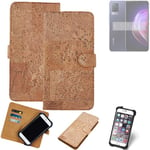 FOR Vivo V21 5G SMARTPHONE CASE COVER WALLETCASE CORK