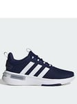 adidas Racer TR23 Shoes, White/Grey, Size 8, Men