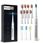 Whitening Electric Toothbrush for Adults & Kids Sonic Toothbrush 5 Mode Cleaning