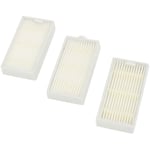 Vhbw - Lot de filtres de rechange Hepa allergie pour aspirateur robot Medion MD16192, MD18500, MD18501, MD18600