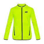 Vr46 Core Imperméable Core Veste, Jaune Fluo, XS Homme