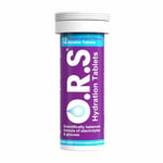 1 x 12 ORS Oral Hydration Salts Effective Replacements Water & Body Salts Tablet