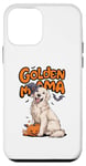 iPhone 12 mini White English Cream Golden Retriever Golden Mama Halloween Case