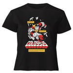 X-Men Colossus Bio Women's Cropped T-Shirt - Black - XS