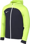 Nike Knit Soccer Track Jacket M Nk Df Strk23 Hd Trk Jkt K, Obsidian/Volt/Barely Volt/White, DR2571-452, S