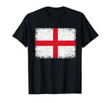 England National Flag Gift Football-Fan Sports Adults Kids T-Shirt