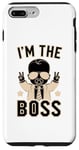 Coque pour iPhone 7 Plus/8 Plus Baby Boss : « I'm The Boss » – Just Like a Boss for Kids!