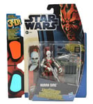 Star Wars Movie Heroes - Aurra Sing Action Figure with 3-D Glasses