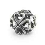 Trollbeads Collection d'hiver : sons d'harmonie et d'amour, taille unique, Argent sterling Or jaune, Pas de gemme