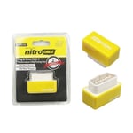 New Nitro OBD2 Chip Tuning Box Interface Plug and Drive pour voitures dieselJaune