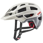 uvex Finale 2,0 Tocsen - Casque de Vtt sûr pour Hommes et Femmes - Capteur de Chute Tocsen Compris - Réglage de la Taille Individuel - Sand Dark Rhino Matt - 52-57 cm