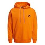 Sweat à capuche Jack & Jones et col à capuche orange