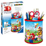 Ravensburger Super Mario Brothers Pencil Pot 3D Jigsaw Puzzles for Kids Age 6 Years Up - 54 Pieces - No Glue Required