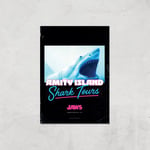 Jaws Amity Island Shark Tours Giclee Art Print - A2 - Print Only