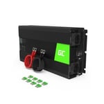 Green Cell Inverter for bil 12V til 230V 1500W/3000W Modifisert sinus