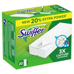 80 Lingettes ( 4 x 20 ) pour Balai SWIFFER Sweeper Nettoyage Attrape-Poussières