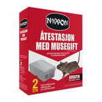 Nippon Åtestasjon med musegift 2 stk