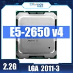 Processeur E5-2650V4 SR2N3 2650 GHz 12 sante 30M LGA 2.2-3 CPU utilisé d'Intel Xeon E5 2011 V4 d'origine