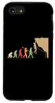 iPhone SE (2020) / 7 / 8 Climbing Evolution Funny Climber Bolder Boulder Case